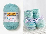 *  My first Regia /Моя первая Регия/ пряжа Schachenmayr Regia, 4 нитки, MEZ, 9801296