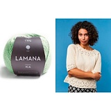 Ica /Ика/ пряжа Lamana, 100% пима хлопок, 10*50г/80м