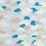 *  Ткань ламинированная MEZfabrics "Bunny & Cloud", ширина 136-138см,  MEZ, L131236