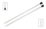 Спицы прямые "Basix Aluminum" 2мм/25см, KnitPro, 45200