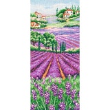 Купить недорого   *  Набор для вышивания Anchor "Provence Lavender Scape" 32*14см, MEZ Венгрия, PCE0807  в интернет магазине Фэмили хобби