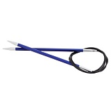 Спицы круговые "Zing" 4,5мм/60см, KnitPro, 47100