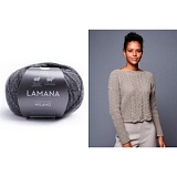 Milano /Милано/ пряжа Lamana (90% шерсть мериноса сверхтонкая, 10% кашемир), 10*25г/180м