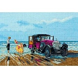Купить недорого   *  Набор для вышивания Anchor "Vintage Rolls On The " 20*30см, MEZ Венгрия, PCE760  в интернет магазине Фэмили хобби
