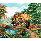 Купить недорого   *  Набор для вышивания Anchor "Village Life" 25*31см, MEZ Венгрия, PCE967  в интернет магазине Фэмили хобби