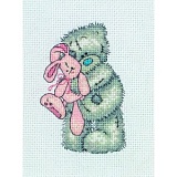 Купить недорого   *  Набор для вышивания Anchor "Pink Rabbit" 11*8см, MEZ Венгрия, TT38  в интернет магазине Фэмили хобби