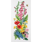 Купить недорого   *  Набор для вышивания Anchor "Garden Floral" 32*14см, MEZ Венгрия, PCE971  в интернет магазине Фэмили хобби