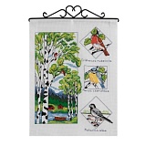Купить недорого   *  Набор для вышивания Anchor "Birch and Birds" /Береза и птицы/ 35*45см, MEZ Венгрия, 9240000-02107  в интернет магазине Фэмили хобби
