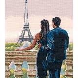 Купить недорого   *  Набор для вышивания Maia "Big City Rendezvous" 30*25см, MEZ Венгрия, 5678000-01211  в интернет магазине Фэмили хобби