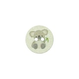 *  Пуговица "Коала" с 2 отверстиями, размер 18мм, Union Knopf by Prym, U0453599018002401-20