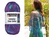 *  Catania Fine Color /Катания Файн Колор/ пряжа Schachenmayr SMC, COATS, 9807310