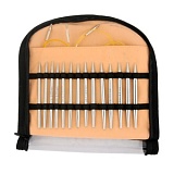 *  Набор "Special Interchangeable Needle Set" спиц съемных укороченных "Nova Platina", KnitPro, 1061