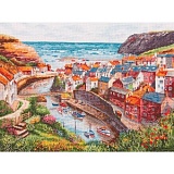Купить недорого   *  Набор для вышивания Maia "Staithes" 30*40см, MEZ Венгрия, 5678000-02002  в интернет магазине Фэмили хобби