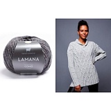 *  Como Tweed /Комо Твид/ пряжа Lamana (100% шерсть мериноса сверхлегкая), 10*25г/120м