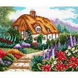 Купить недорого   *  Набор для вышивания Anchor "Cottage Garden" 20*25см, MEZ Венгрия, PCE593  в интернет магазине Фэмили хобби