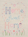 Купить недорого   *  Набор для вышивания Anchor "Home Sweet Home" 20*15см, MEZ Венгрия, PE705  в интернет магазине Фэмили хобби