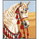 Купить недорого   *  Набор для вышивания Anchor "Arabian Horse" 19,5*16,5см, MEZ Венгрия, PCE764  в интернет магазине Фэмили хобби