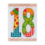 Купить недорого   *  Набор для вышивания Anchor "Birthday" 11*8см, MEZ Венгрия, PCE763  в интернет магазине Фэмили хобби