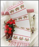 Купить недорого   Набор для вышивания Anchor: салфетка "Christmas Heart" 27*100см, MEZ Венгрия, 9240000-01517  в интернет магазине Фэмили хобби