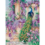 Купить недорого   *  Набор для вышивания Maia "The Peacock" 40*30см, MEZ Венгрия, 5678000-01027  в интернет магазине Фэмили хобби