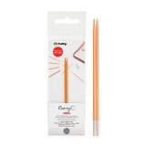 Спицы съемные CarryC "Fine Gauge" 2,25мм/9,5см, бамбук, Tulip, CTMM-66