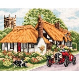 Купить недорого   *  Набор для вышивания Anchor "Village of Welford" 25*31см, MEZ Венгрия, PCE869  в интернет магазине Фэмили хобби